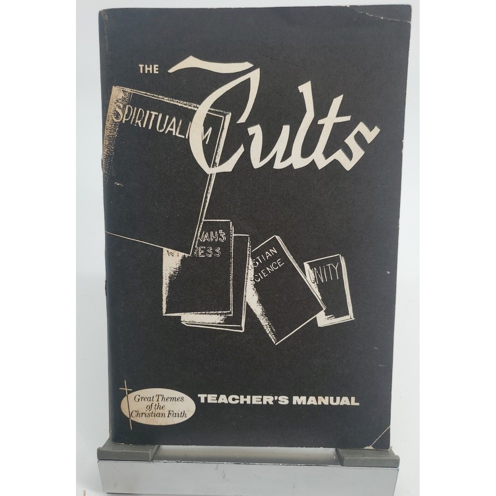 Vintage The Cults Teachers Manual Great Themes Christian Faith Apologetics Book
